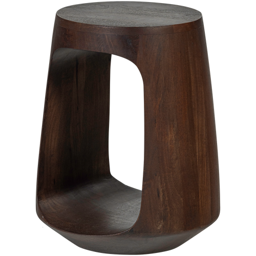 BAYO SIDE TABLE MANGO WOOD WALNUT