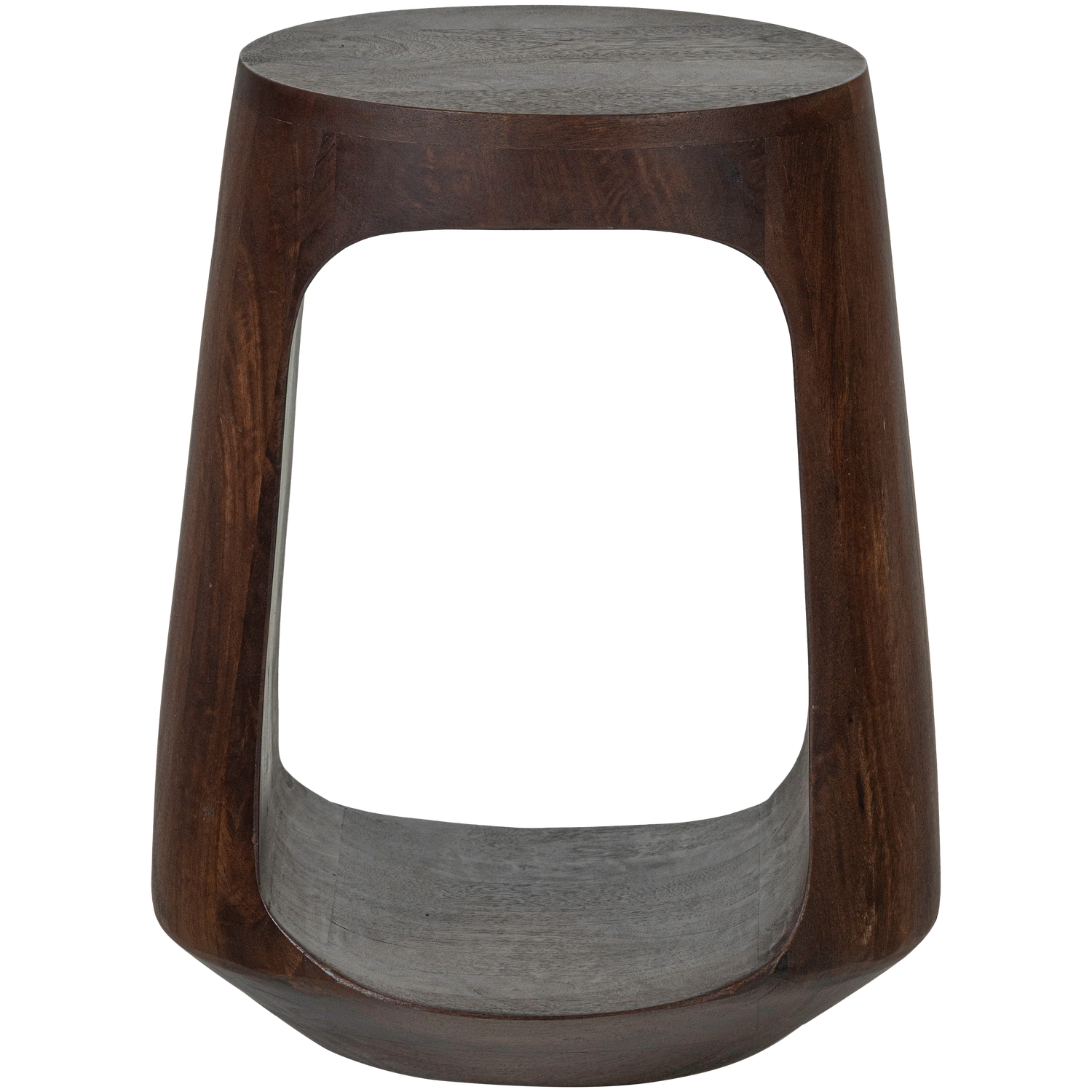 BAYO SIDE TABLE MANGO WOOD WALNUT