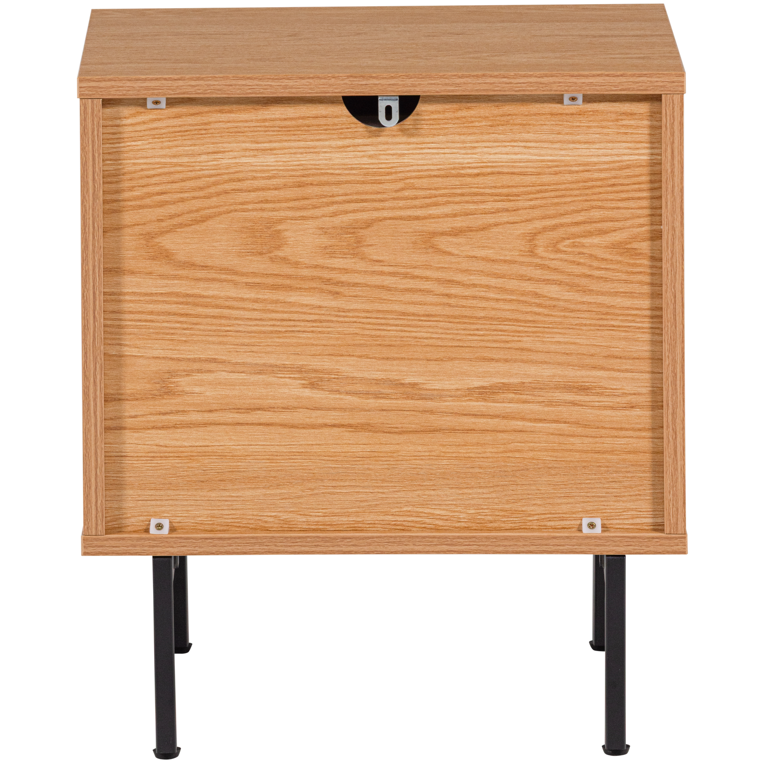 TOURS DRESSER/NIGHTSTAND WITH 2 DRAWERS MELAMINE/MDF NATURAL