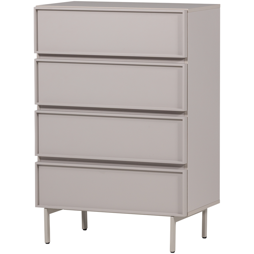 TOURS DRESSER 4 DRAWERS MELAMINE/MDF SAND