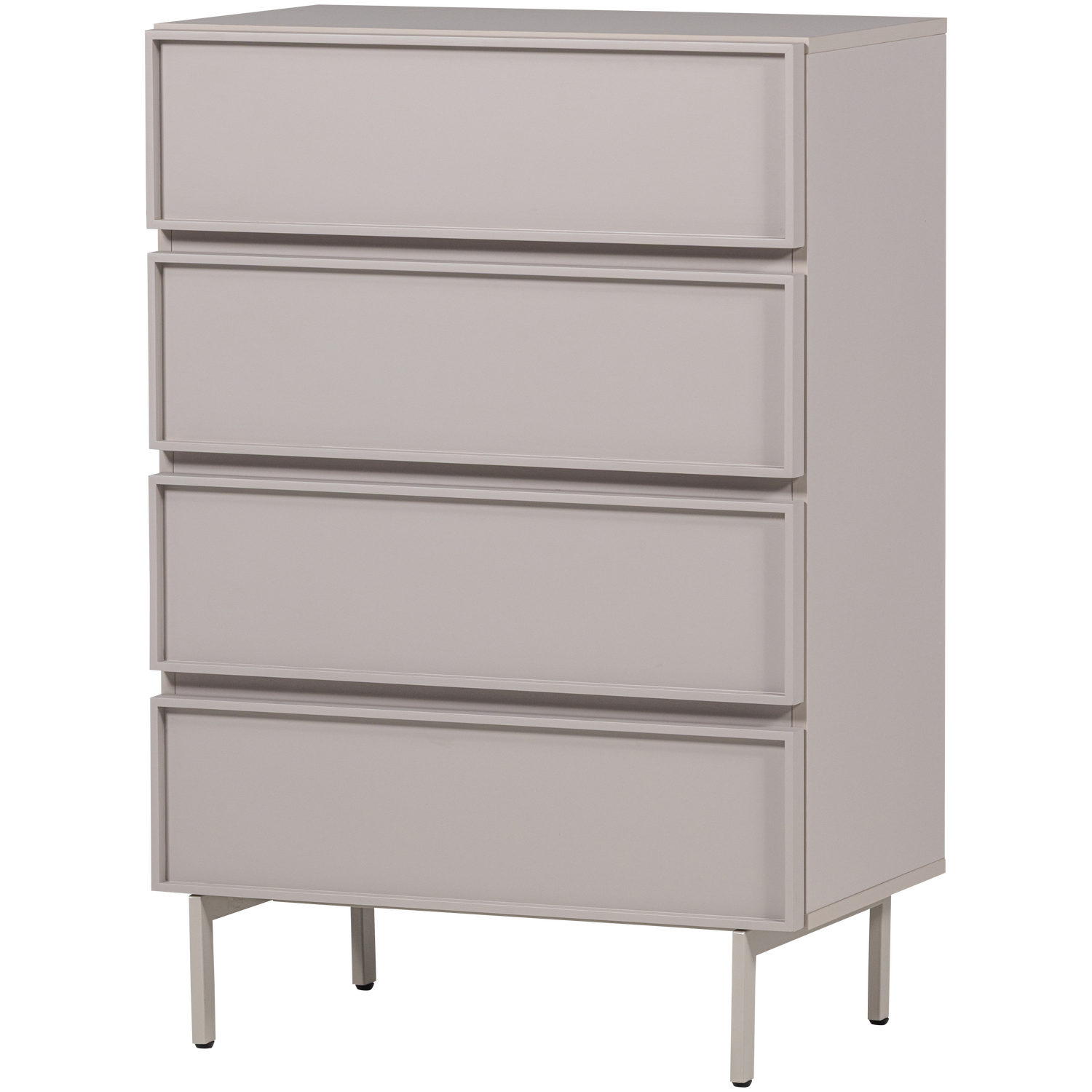 TOURS DRESSER 4 DRAWERS MELAMINE/MDF SAND
