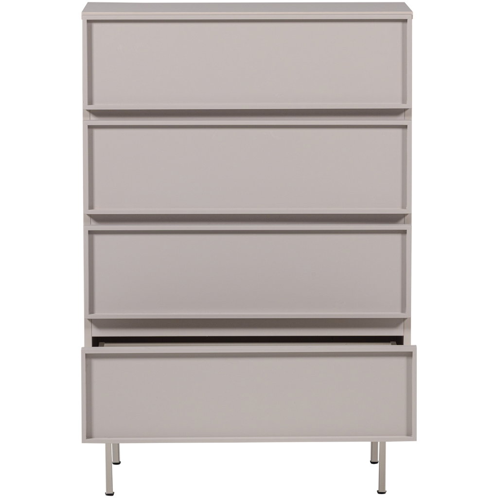 TOURS DRESSER 4 DRAWERS MELAMINE/MDF SAND