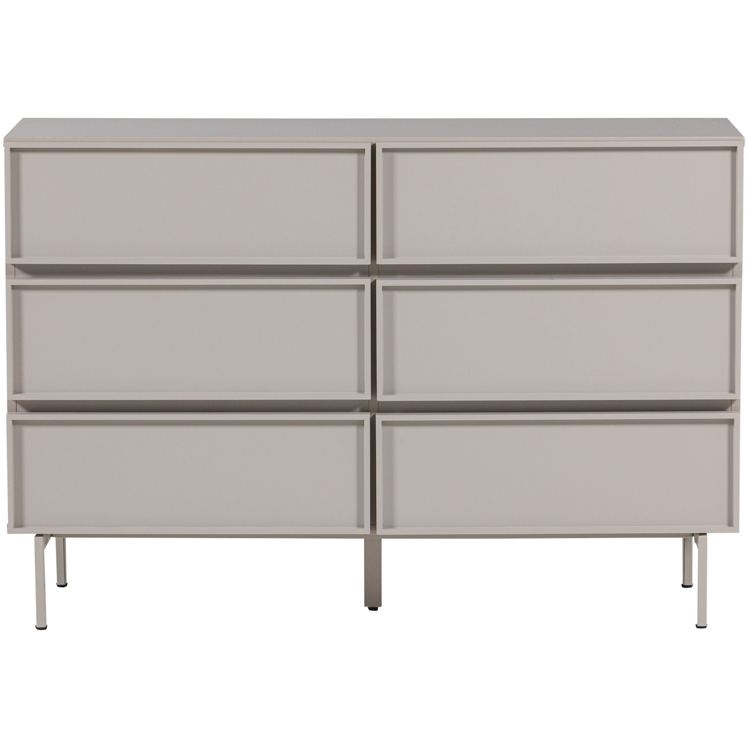 TOURS DRESSER 6 DRAWERS MELAMINE/MDF SAND