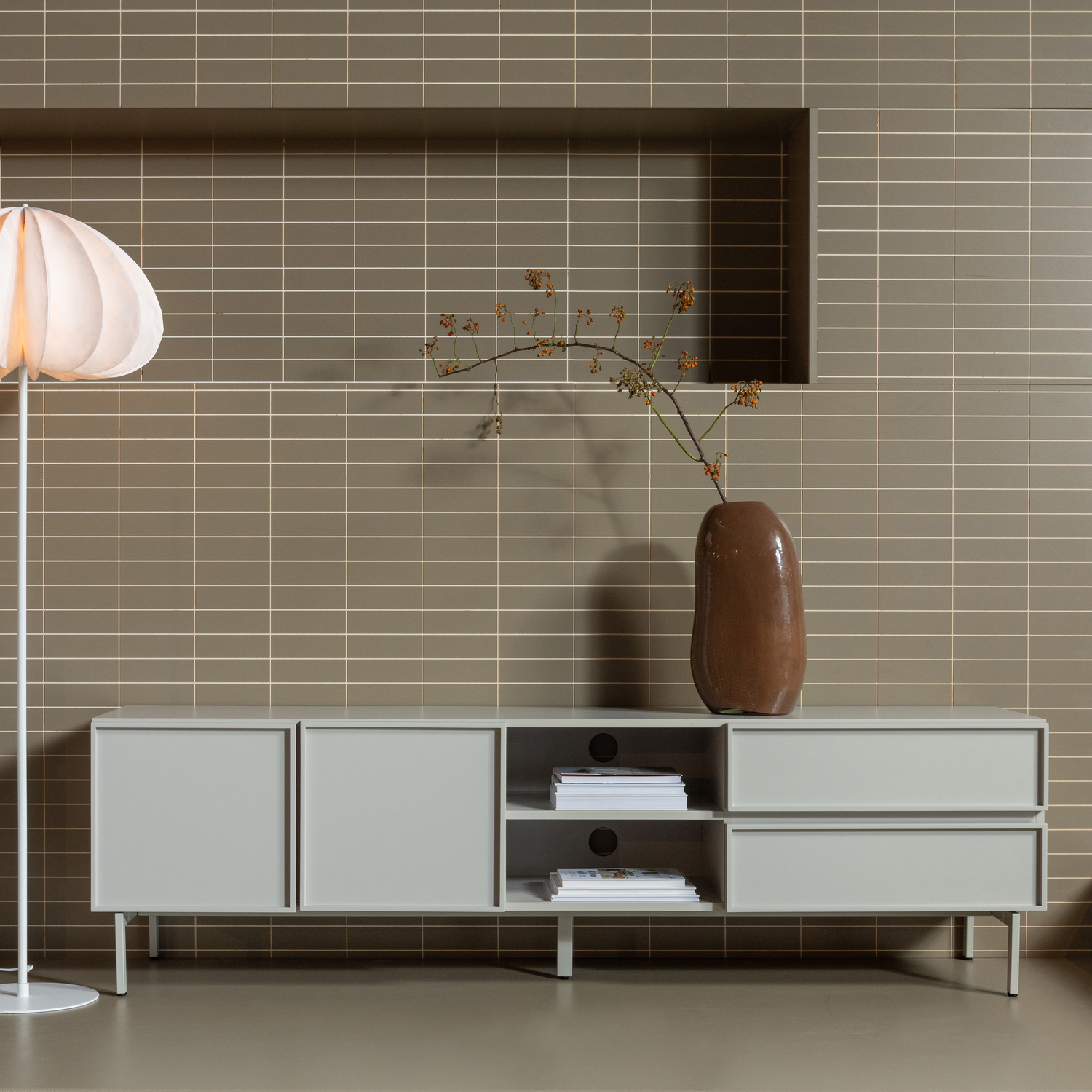 TOURS TV UNIT 180 CM MELAMINE/MDF SAND