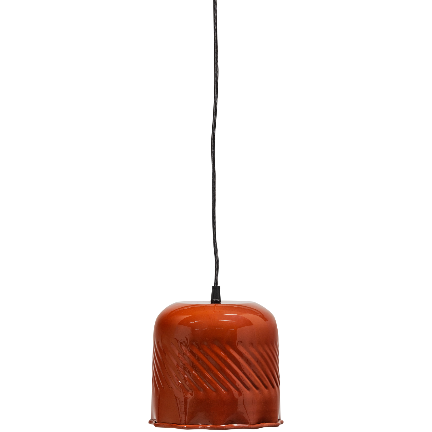 ARLESO HANGING LAMP METAL ORANGE/BROWN