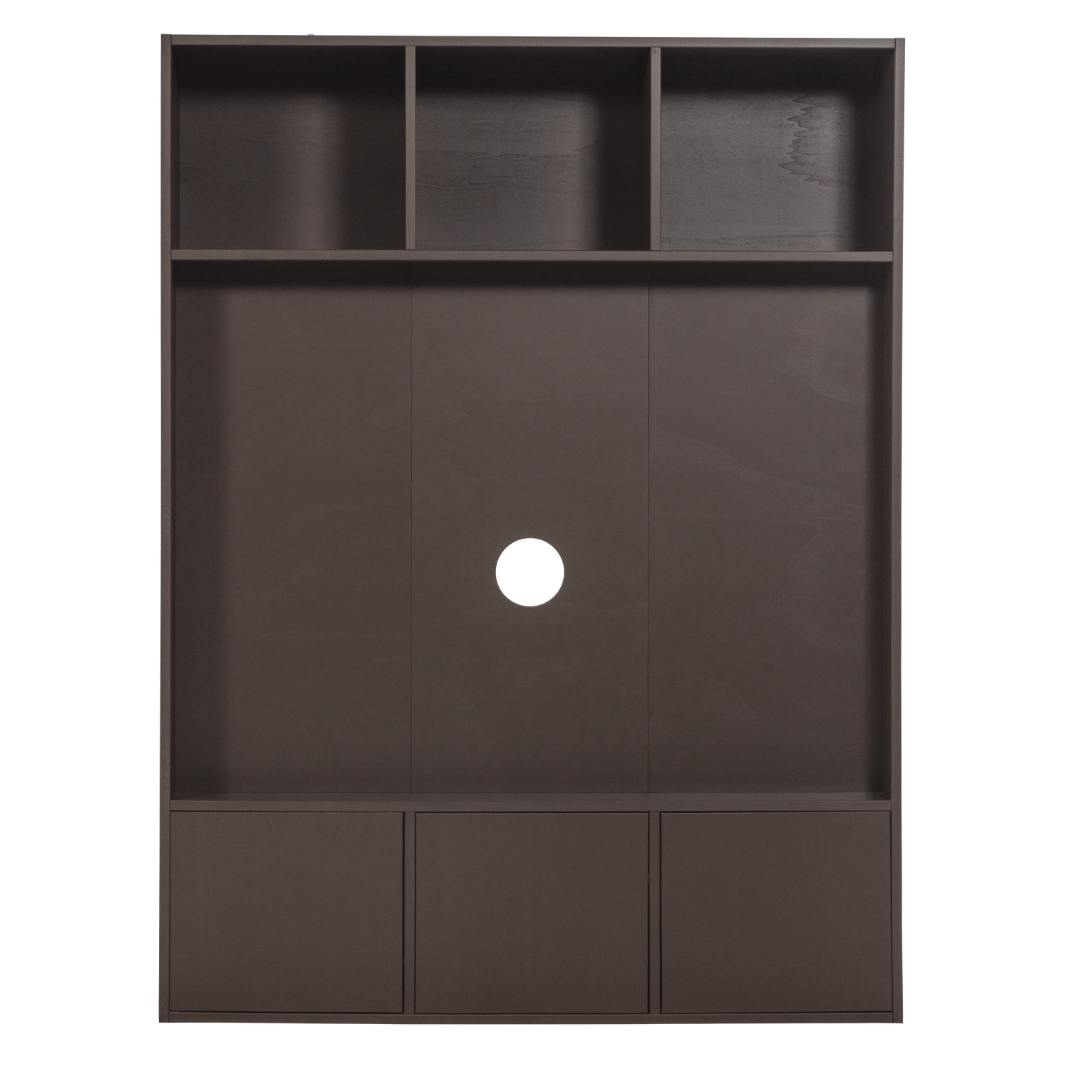 MEGGY TV STORAGE CABINET 160 CM PINE MID BROWN [fsc]