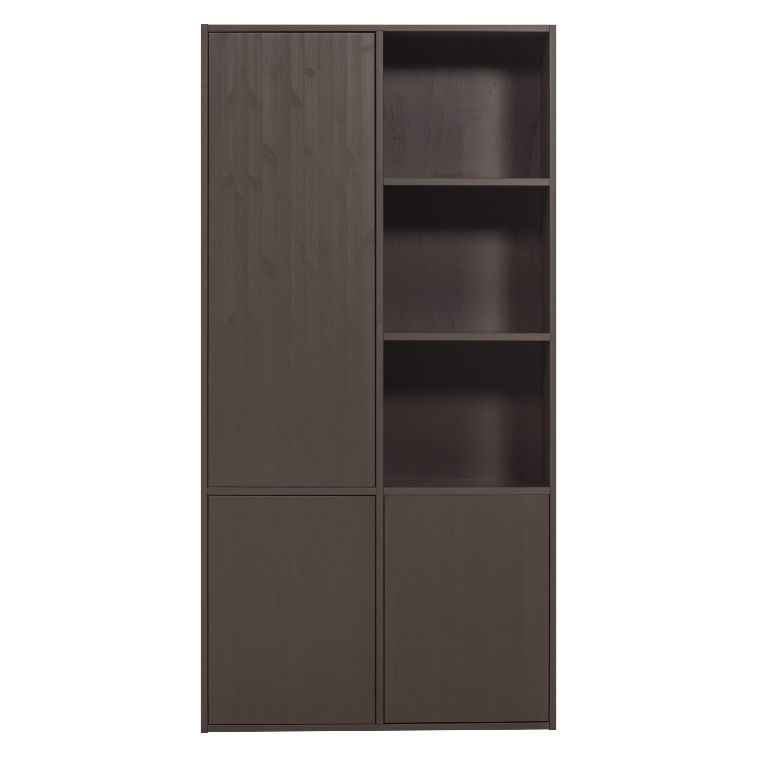 MEGGY STORAGE CABINET LEFT 108 CM PINE MID BROWN [fsc]