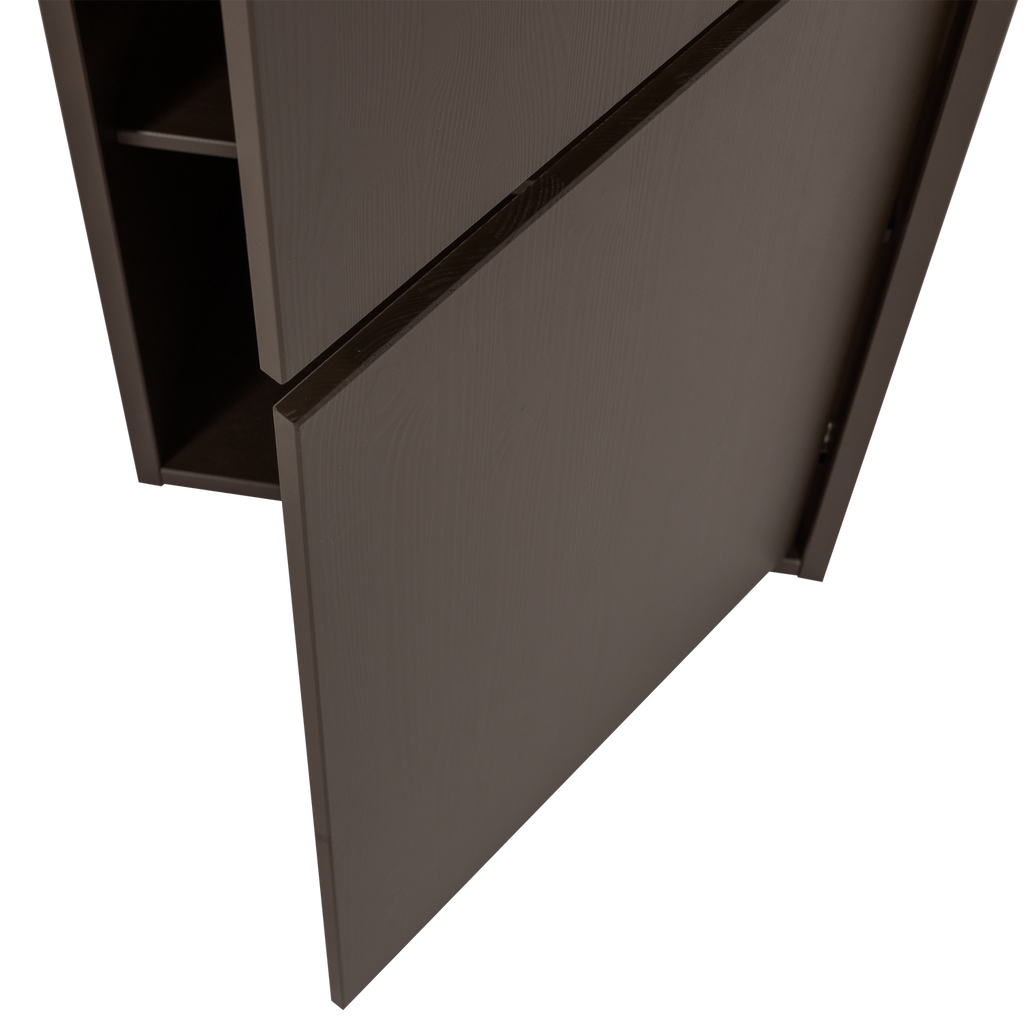 MEGGY SMALL STORAGE CABINET 55 CM PINE MID BROWN [fsc]