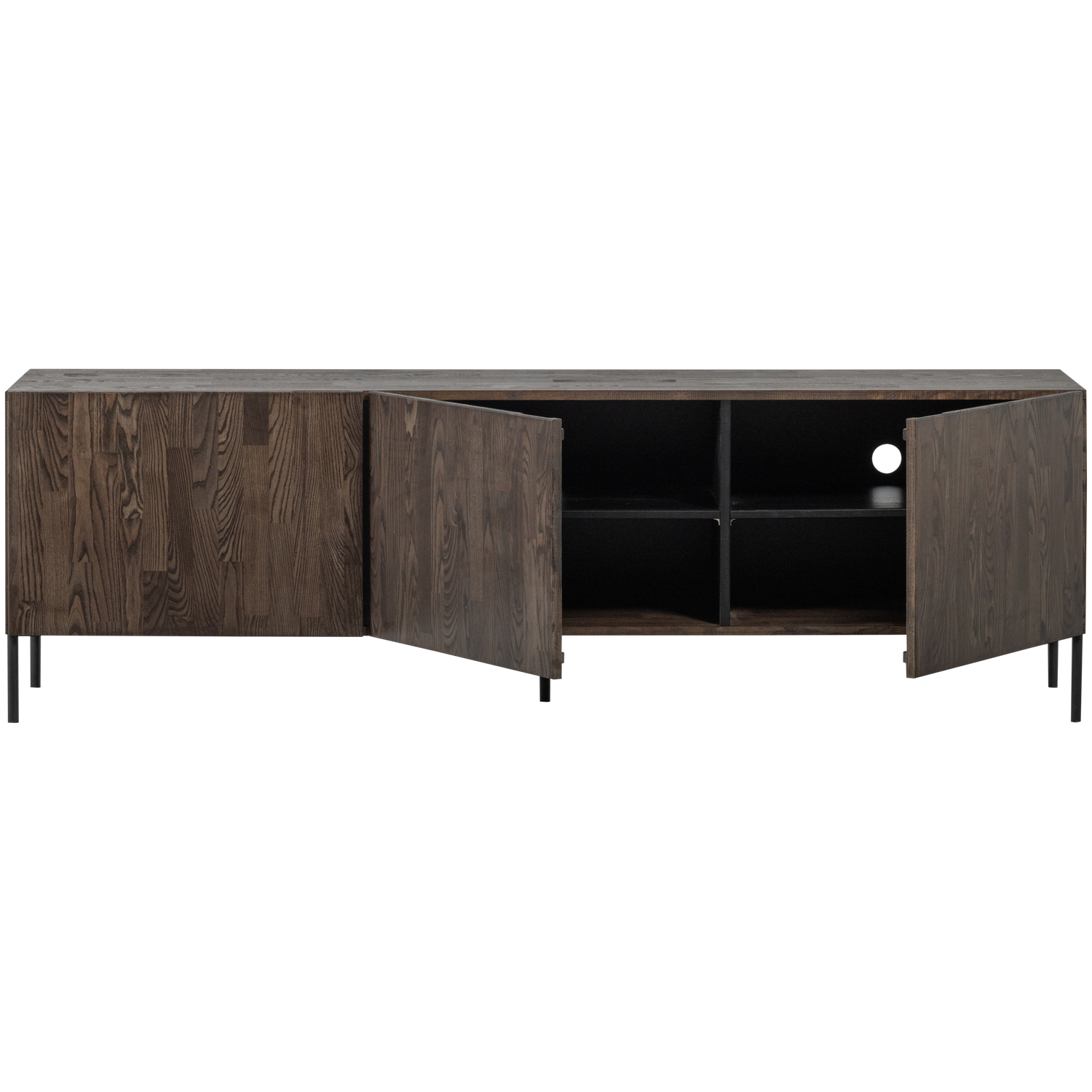 BONO GRAVURE TV UNIT ASH BROWN [fsc]