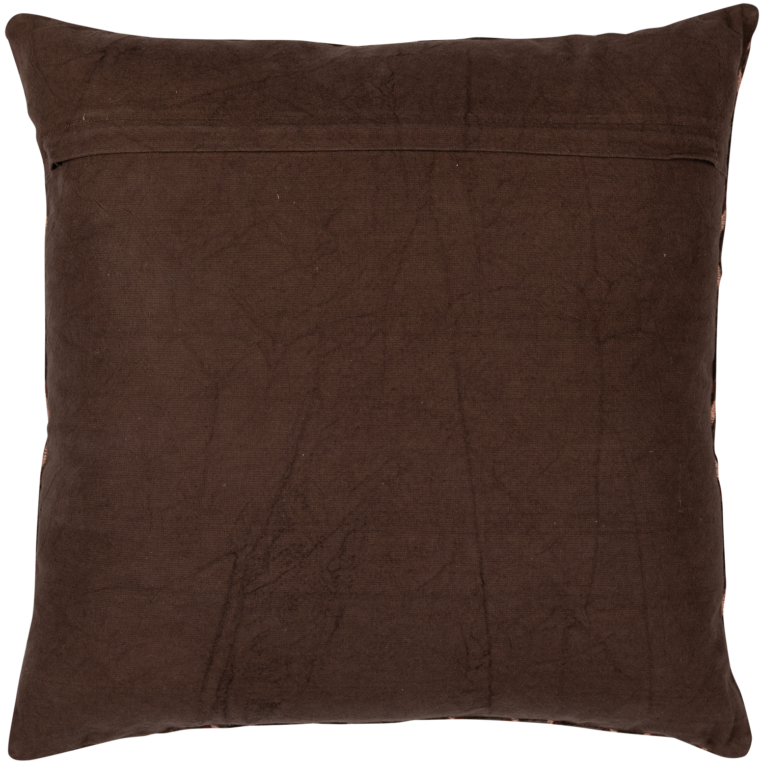 AZIZ CUSHIONS VELVET BROWN/NATURAL - SET OF 3