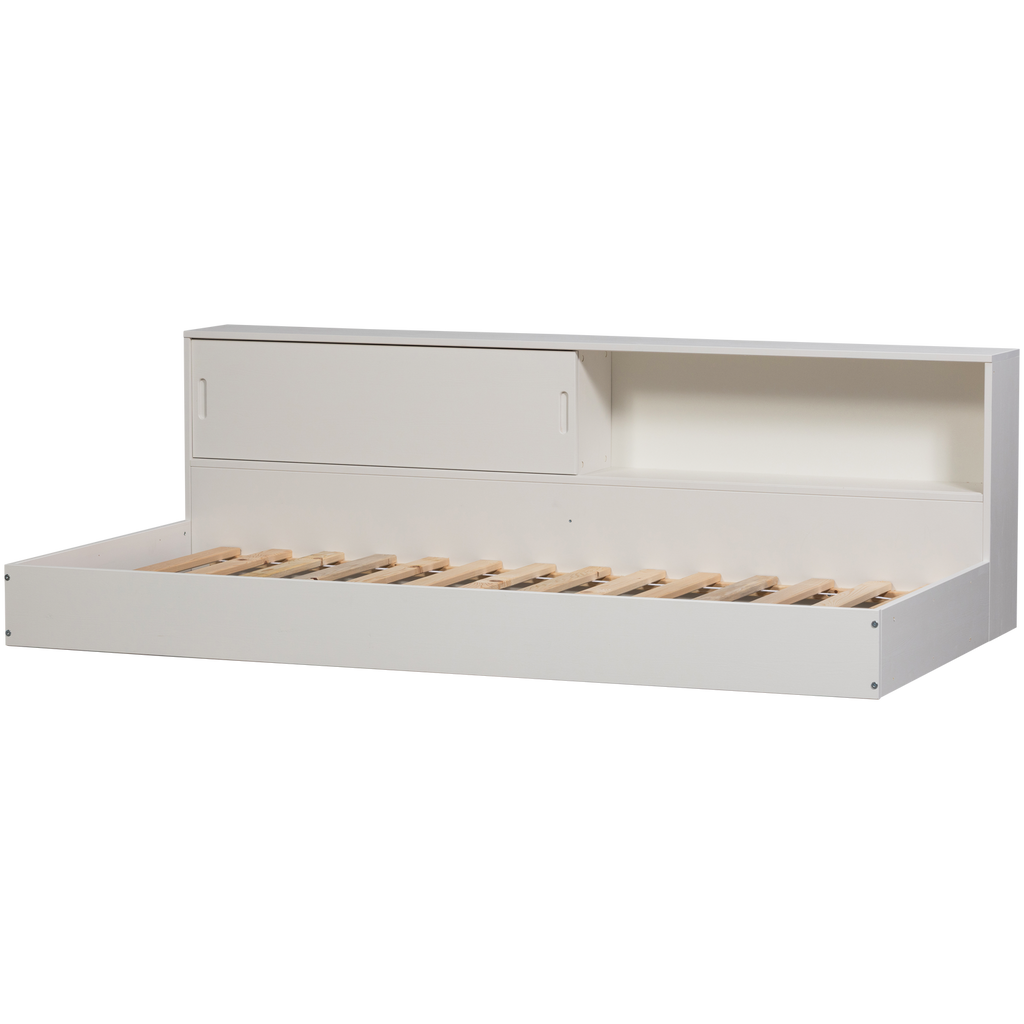 CARTER BED PINE WHITE 90x200CM [fsc]
