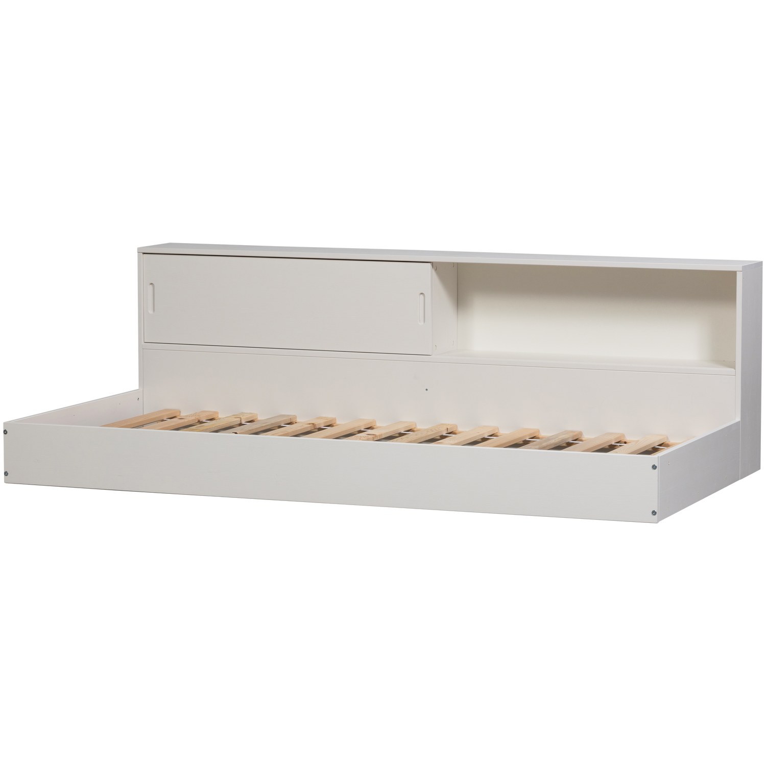 CARTER BED PINE WHITE 90x200CM [fsc]