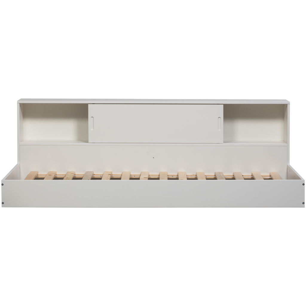 CARTER BED PINE WHITE 90x200CM [fsc]