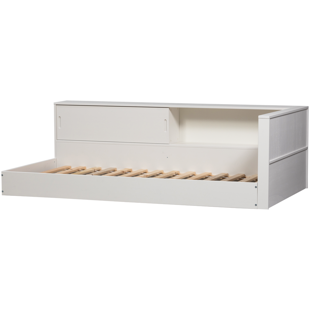 CARTER CORNER BED PINE WHITE [fsc]