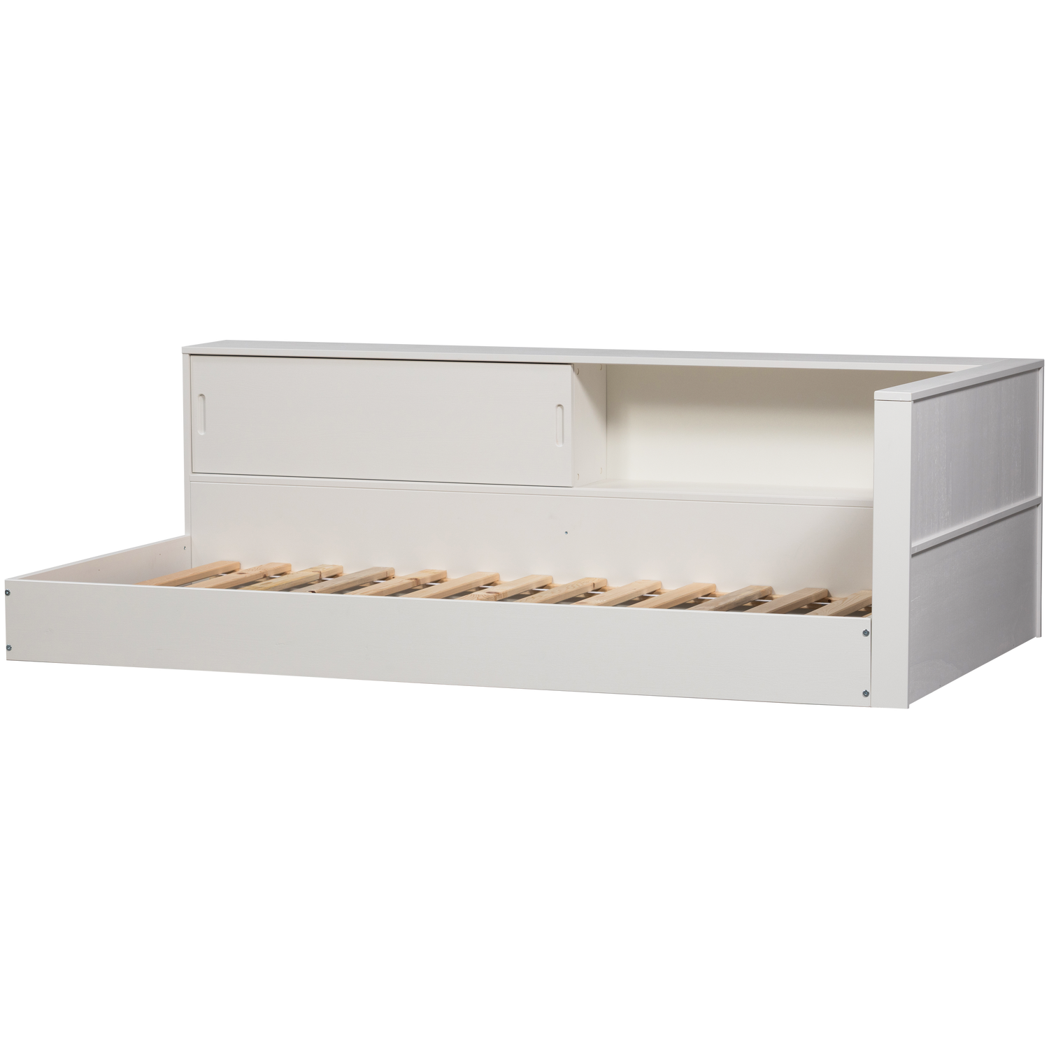 CARTER CORNER BED PINE WHITE [fsc]
