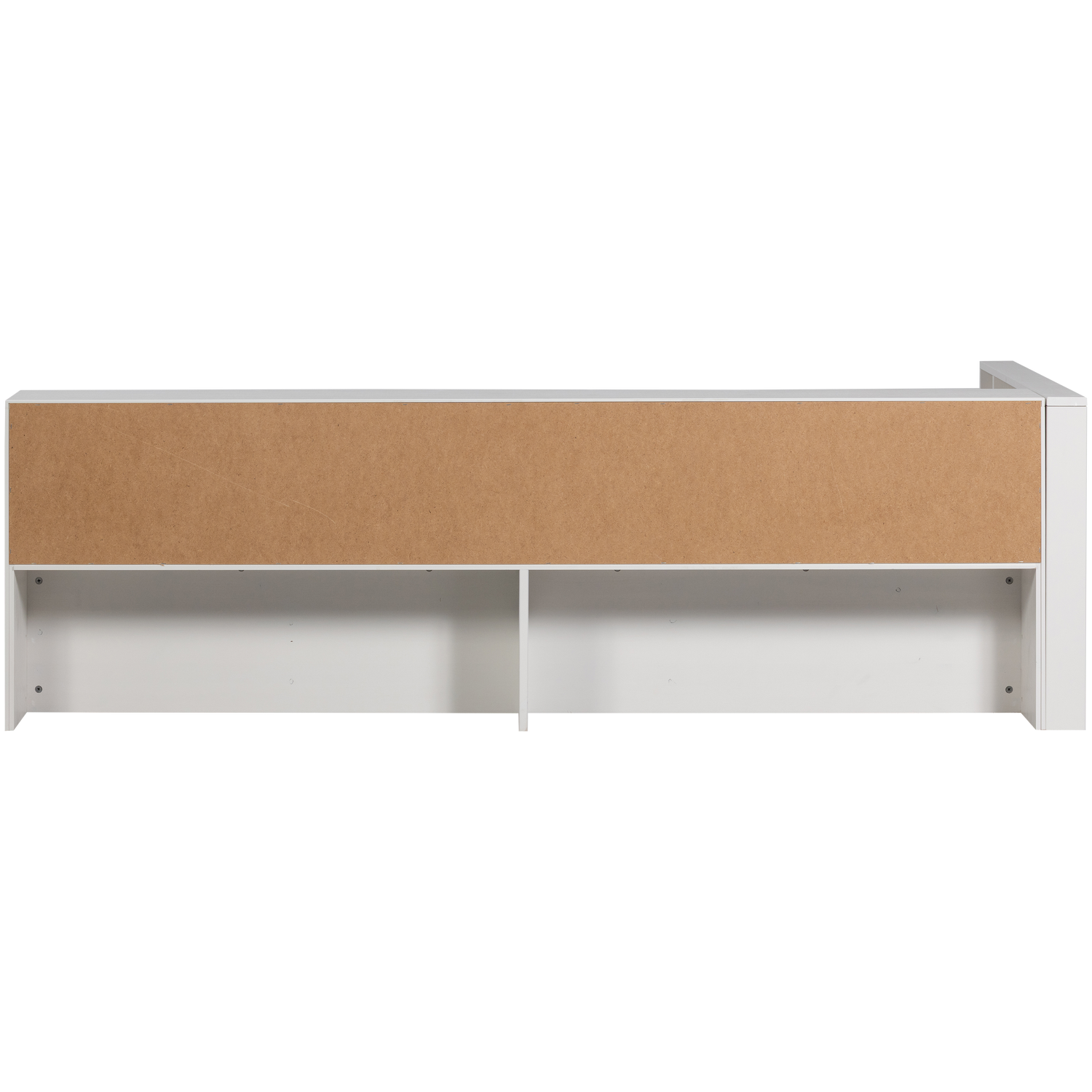 CARTER CORNER BED PINE WHITE [fsc]