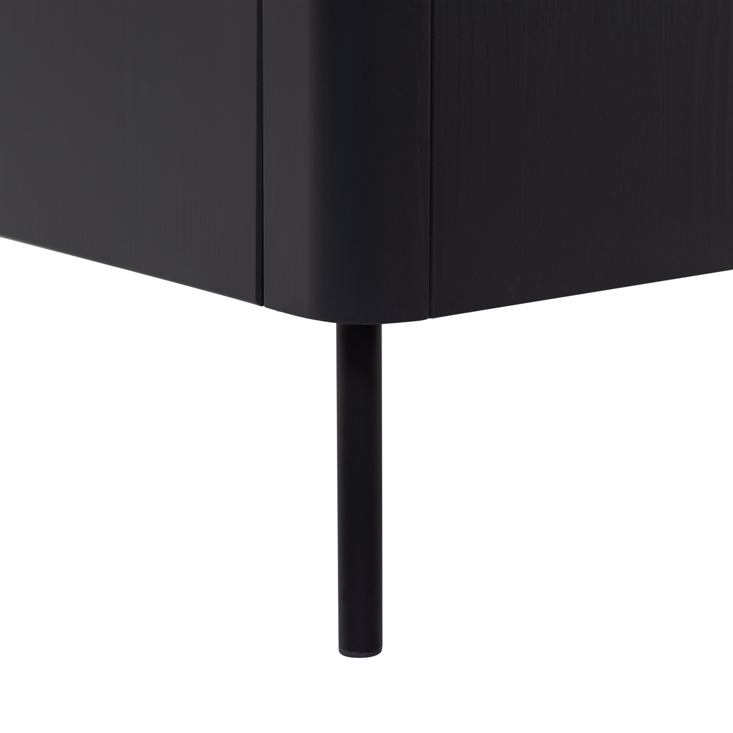 GUNNAR TV UNIT 154CM PINE MATTE BLACK [fsc]