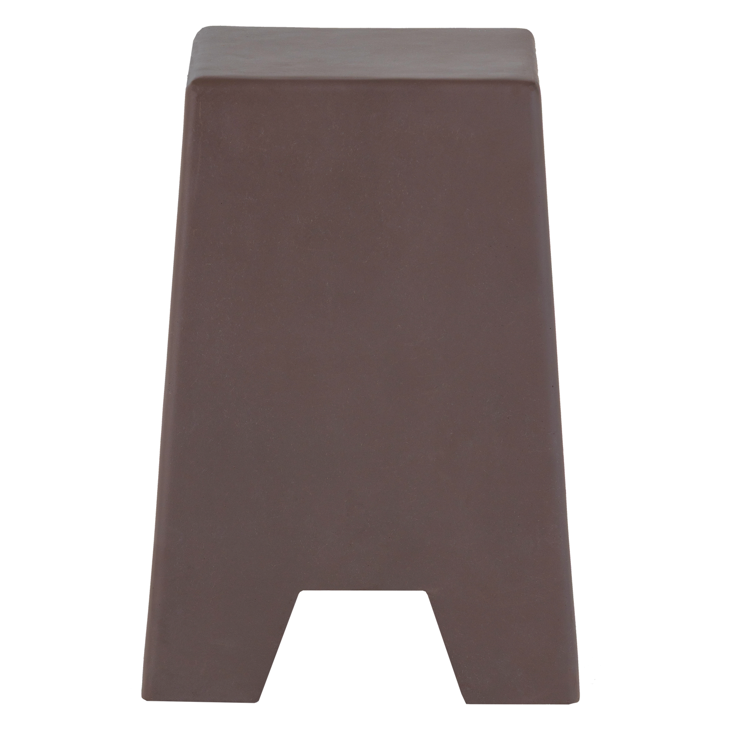 ZINA SIDETABLE HIGH CONCRETE LOOK BROWN