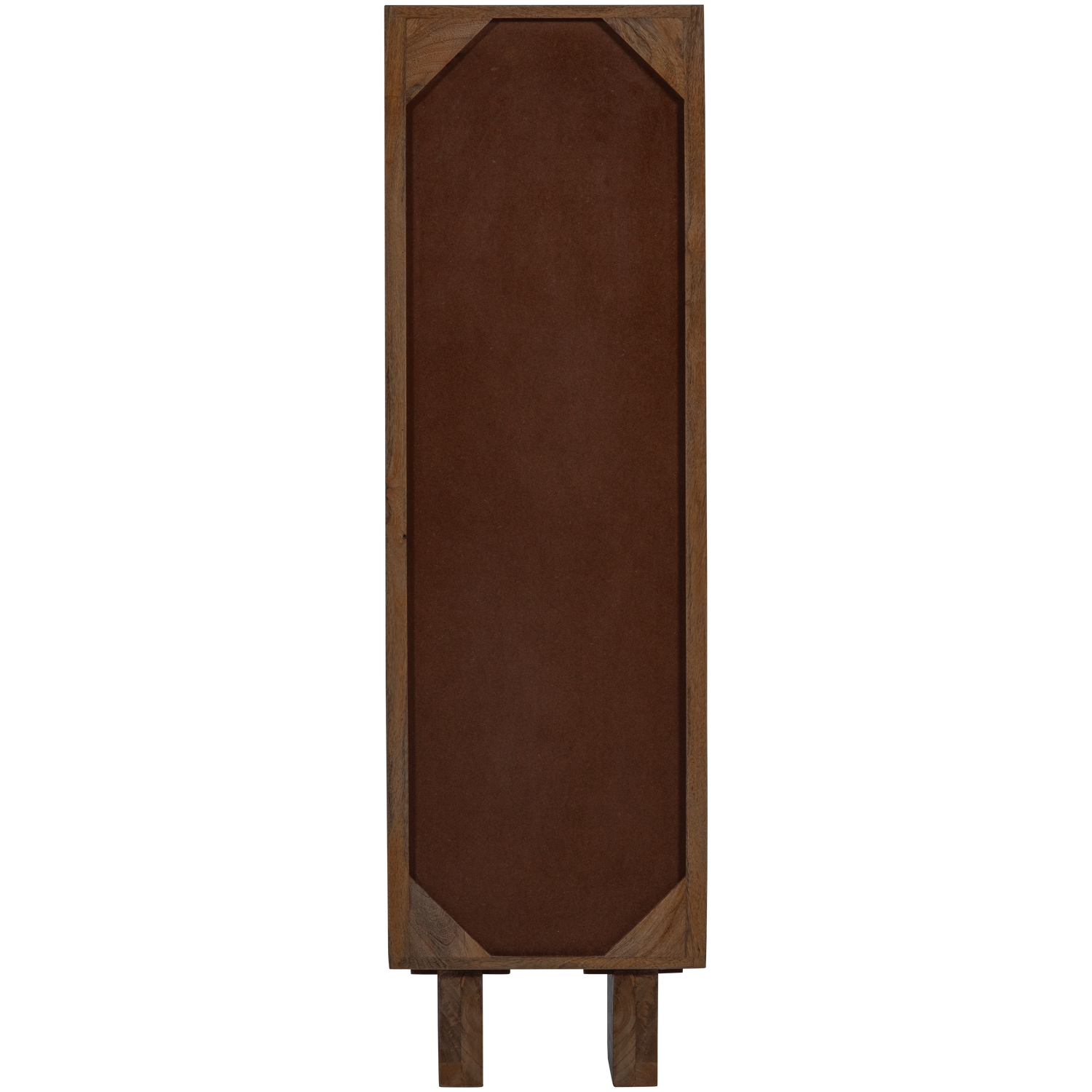 KELLA 1-DOOR CABINET MANGO WOOD BROWN