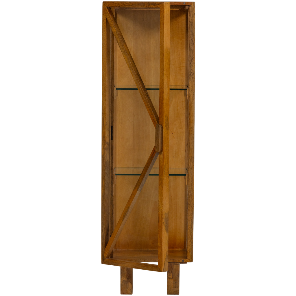 KELLA 1-DOOR CABINET MANGO WOOD NATURAL