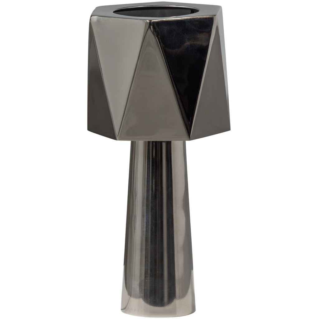 REA TABLE LAMP METAL CHROME