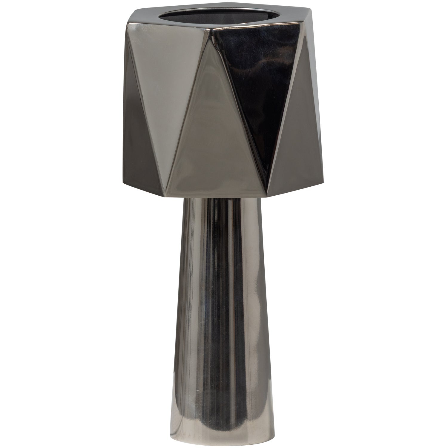 REA TABLE LAMP METAL CHROME