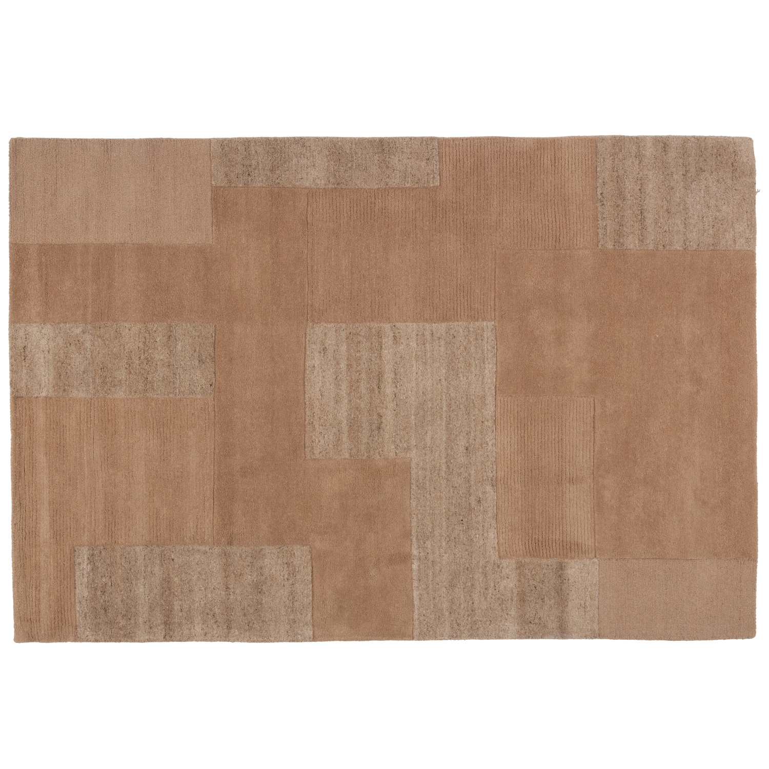 NOVEN HANDWOVEN RUG WOOL/COTTON SAND 170x240CM