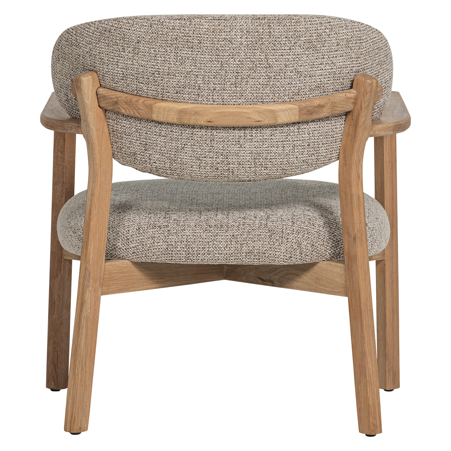UDAR ARMCHAIR NATURAL WITH WOODEN FRAME NATURAL