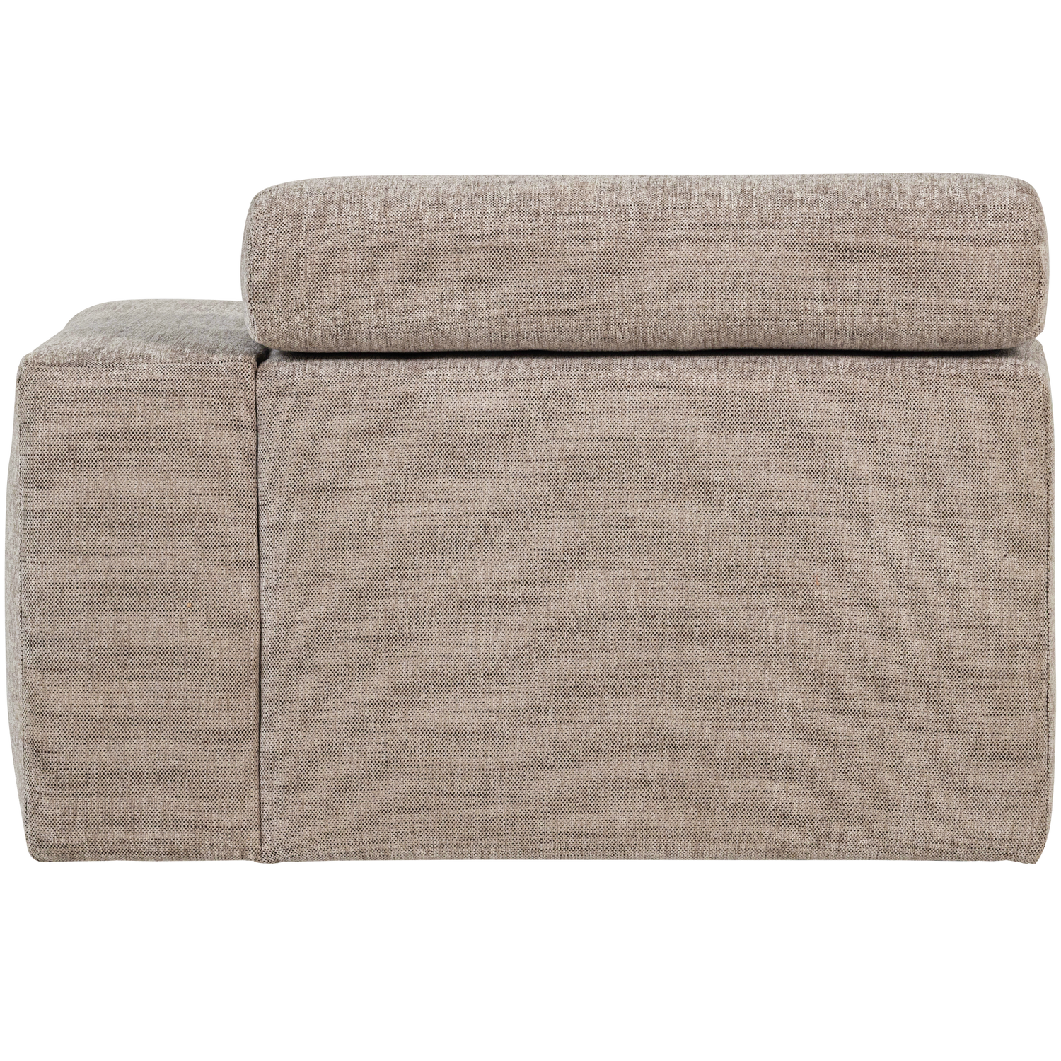 NOVI 1-SEATER ELEMENT ARM RIGHT NATURAL MELANGE