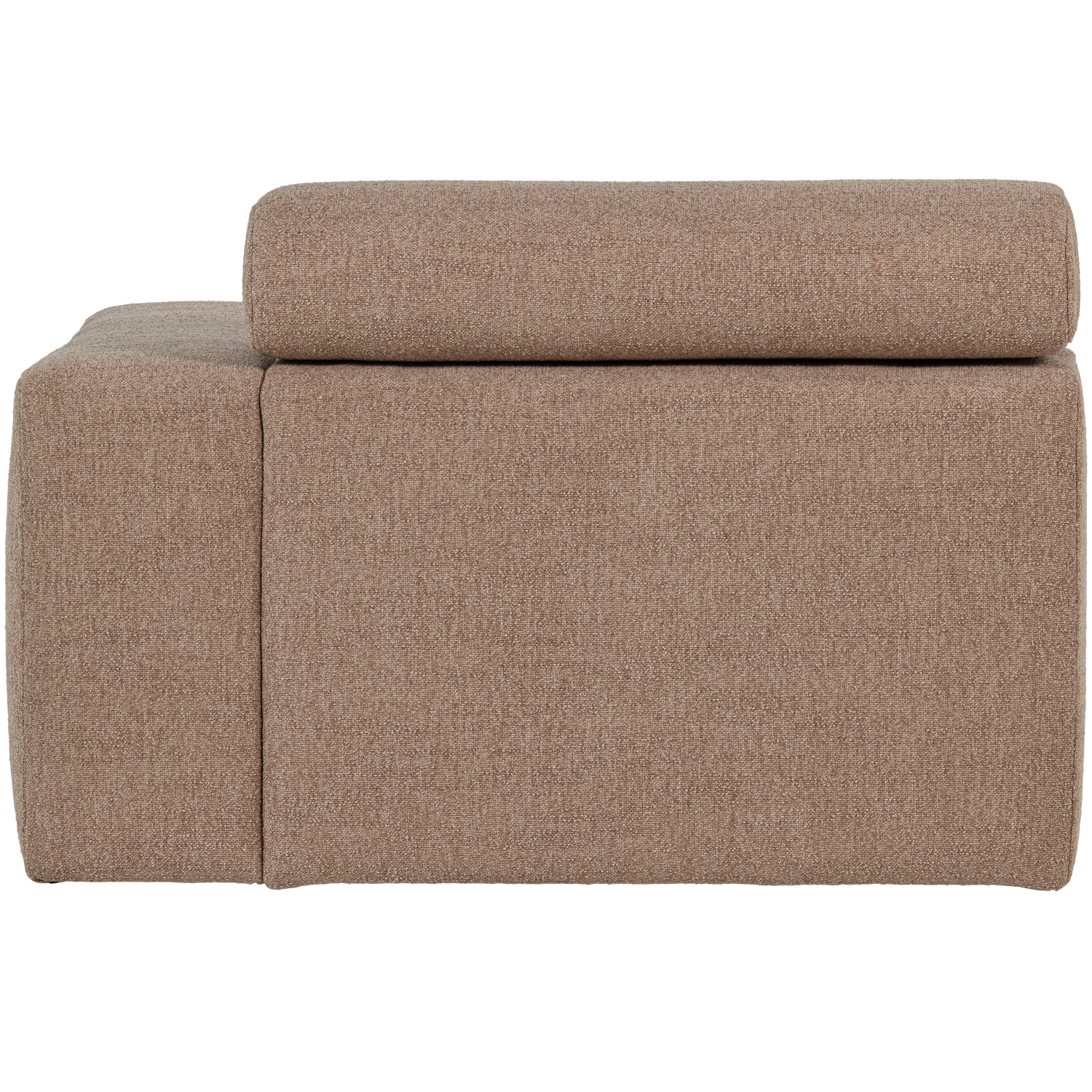 NOVI 1-SEATER ELEMENT ARM RIGHT BOUCLE TAUPE