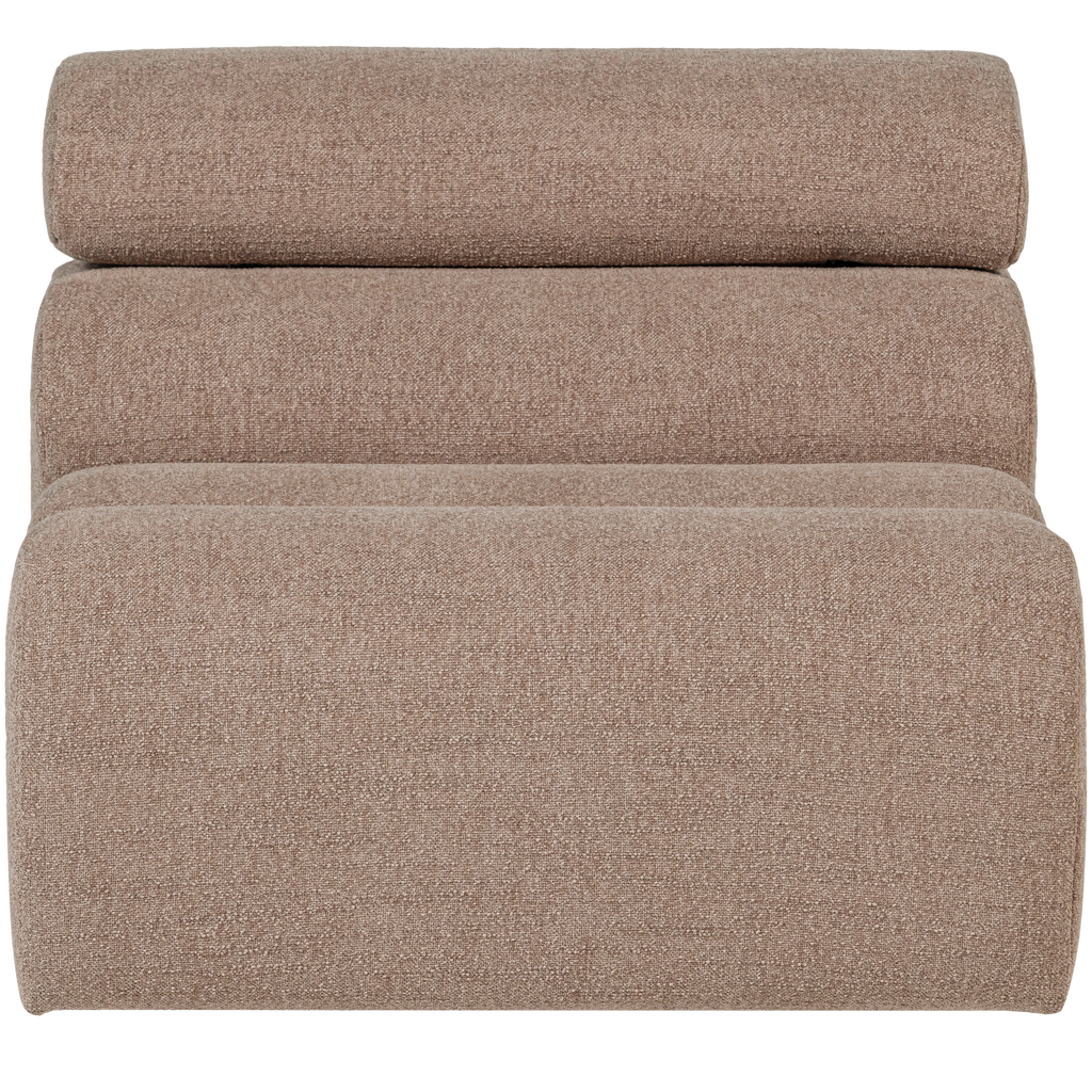 NOVI 1-SEATER ELEMENT BOUCLE TAUPE