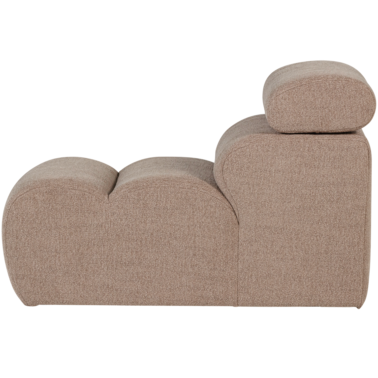 NOVI 1-SEATER ELEMENT BOUCLE TAUPE