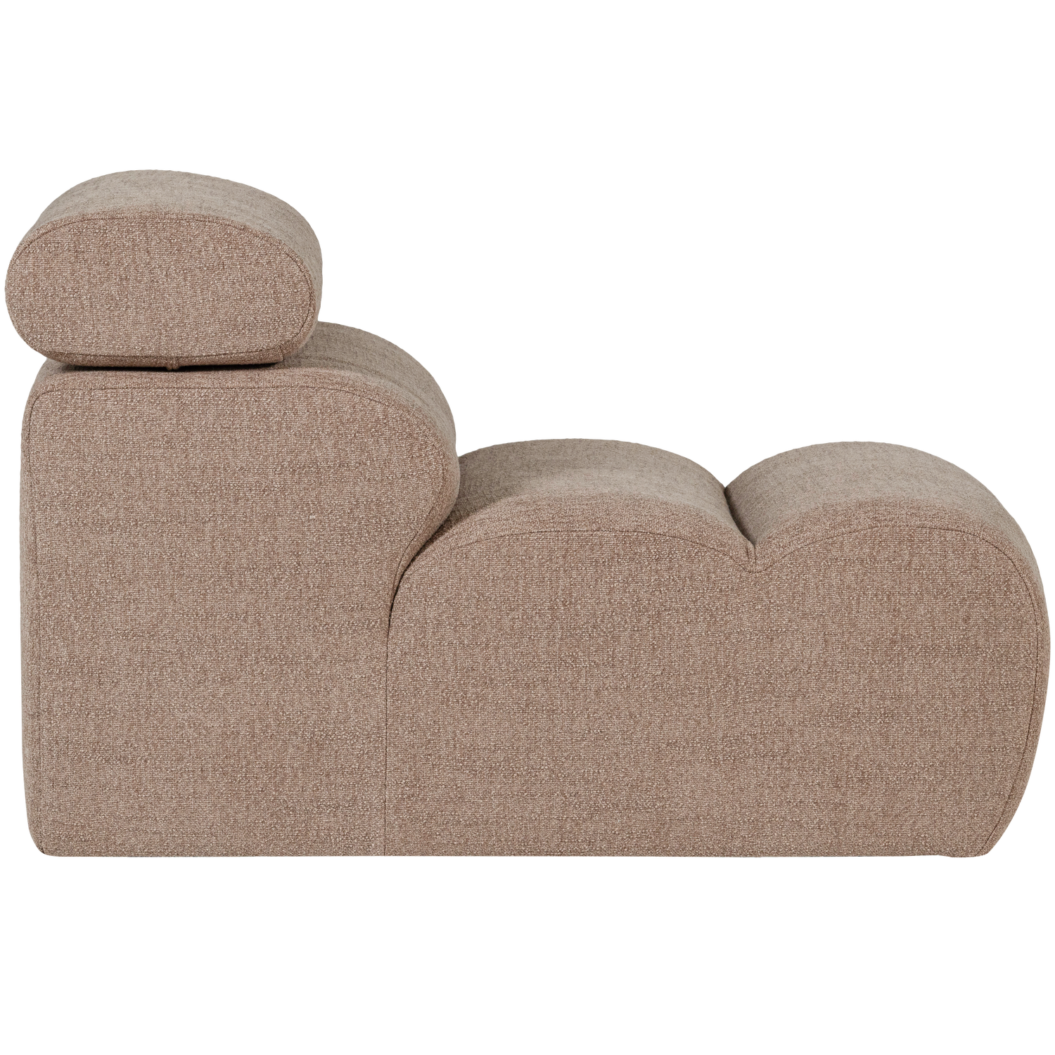 NOVI 1-SEATER ELEMENT BOUCLE TAUPE