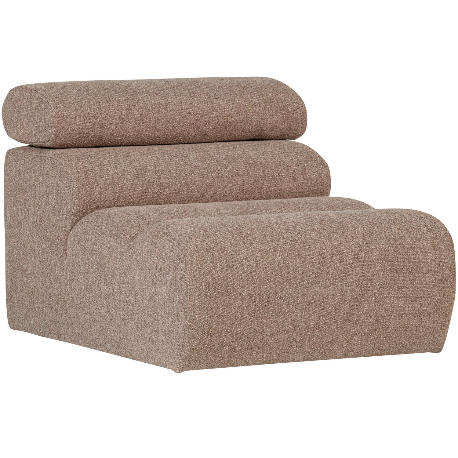 NOVI 1-SEATER ELEMENT BOUCLE TAUPE