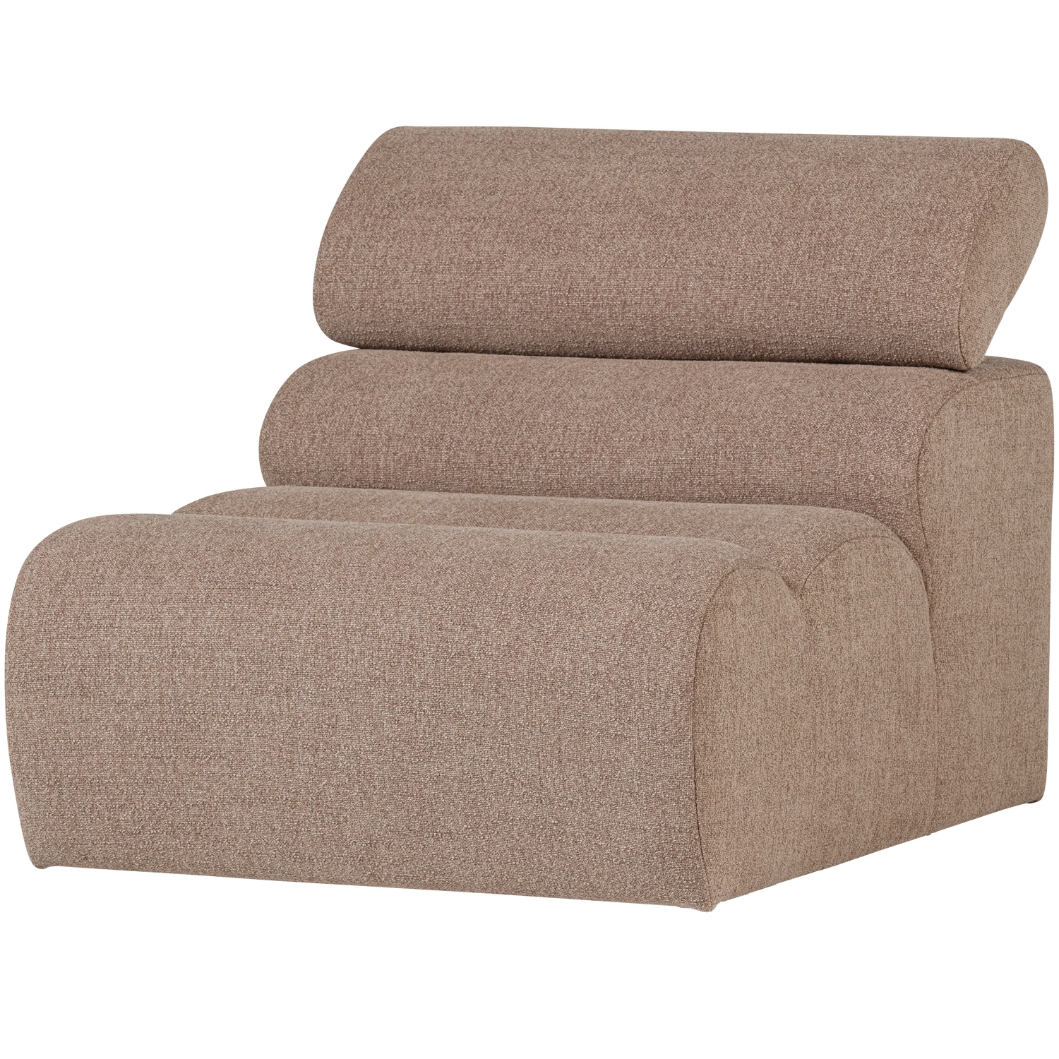 NOVI 1-SEATER ELEMENT BOUCLE TAUPE