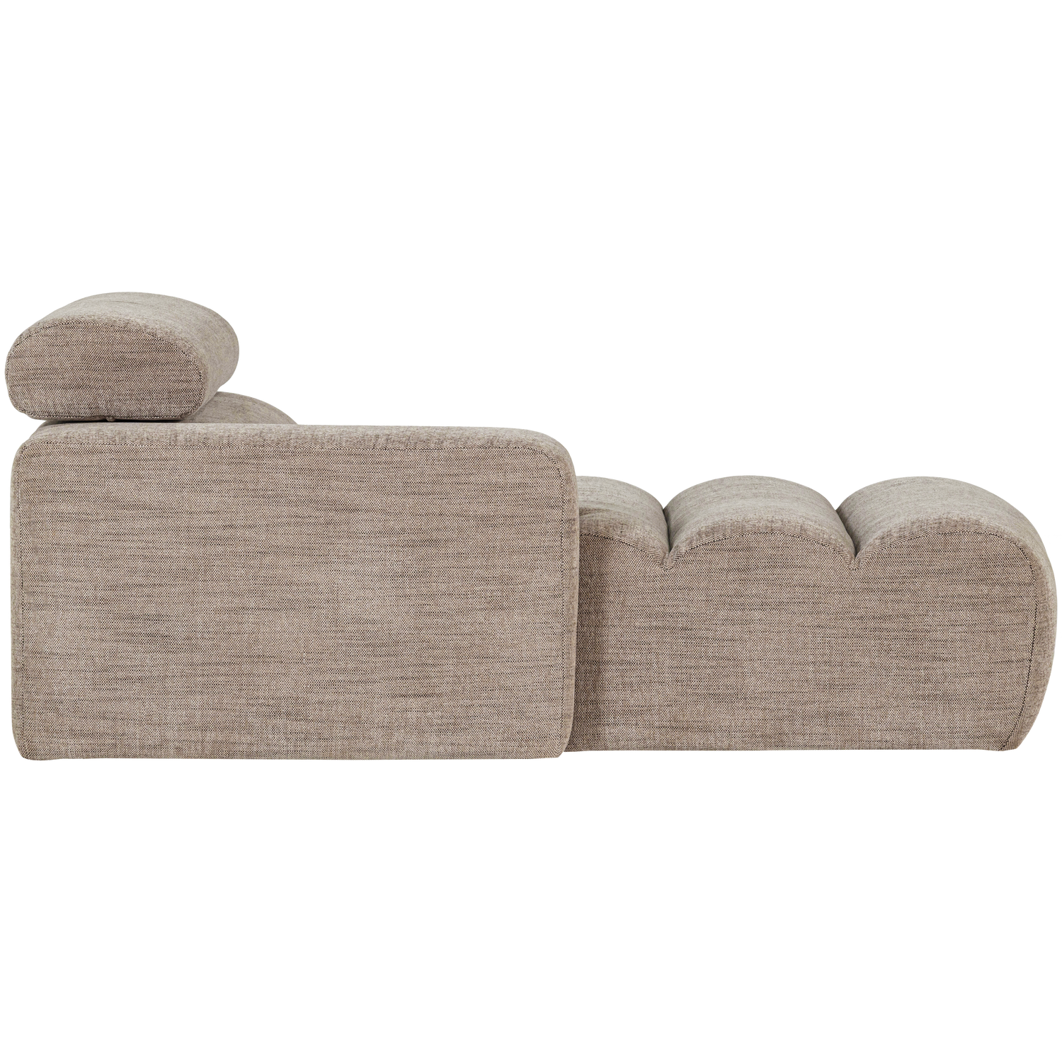 NOVI CHAISE LONGUE ELEMENT LEFT NATURAL MELANGE