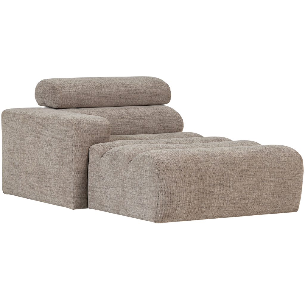 NOVI CHAISE LONGUE ELEMENT LEFT NATURAL MELANGE