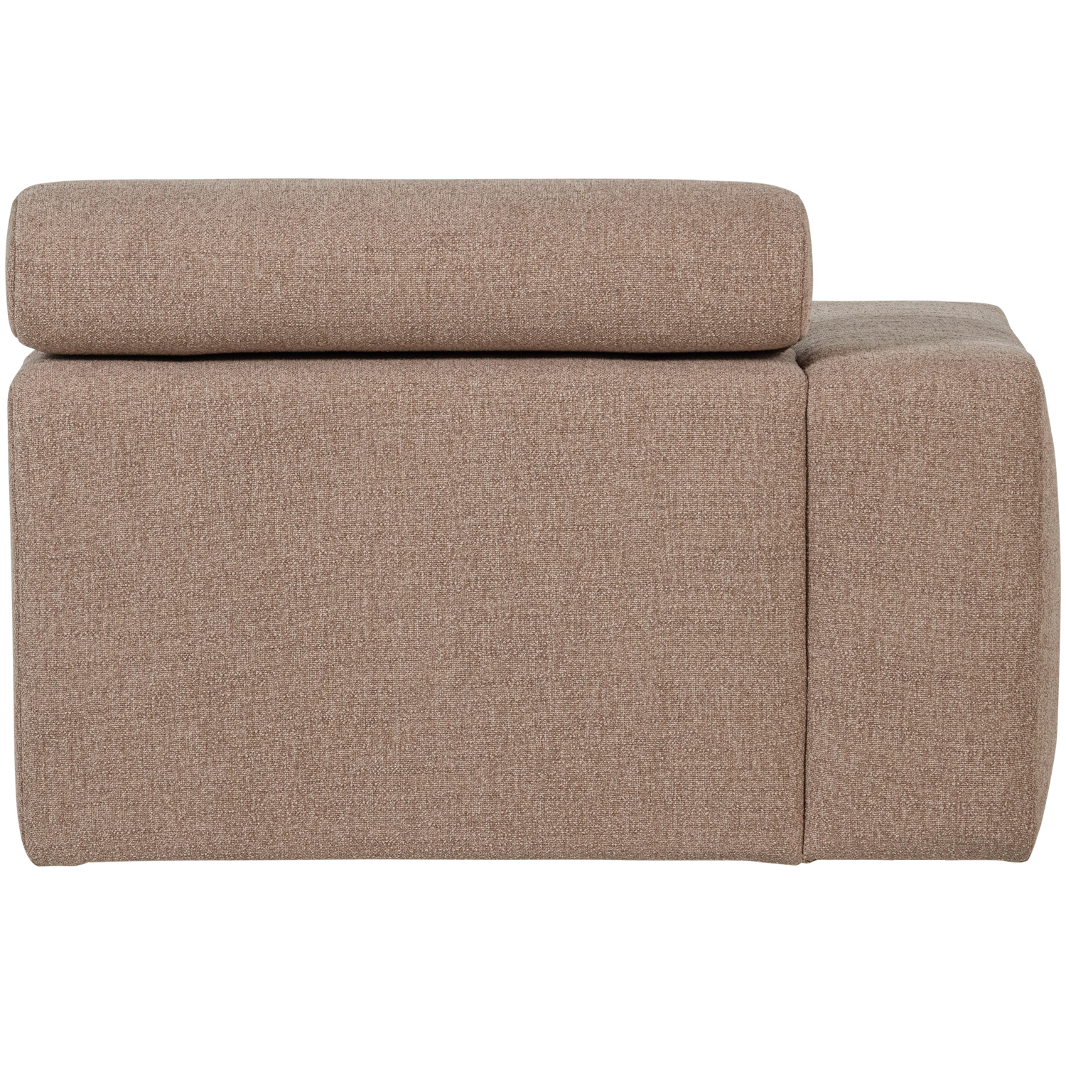 NOVI CHAISE LONGUE ELEMENT LEFT BOUCLE TAUPE