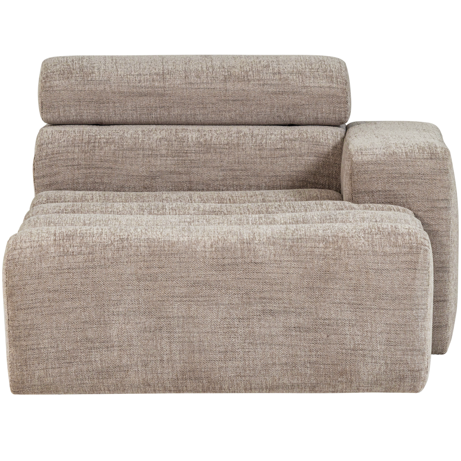 NOVI CHAISE LONGUE ELEMENT RIGHT NATURAL MELANGE