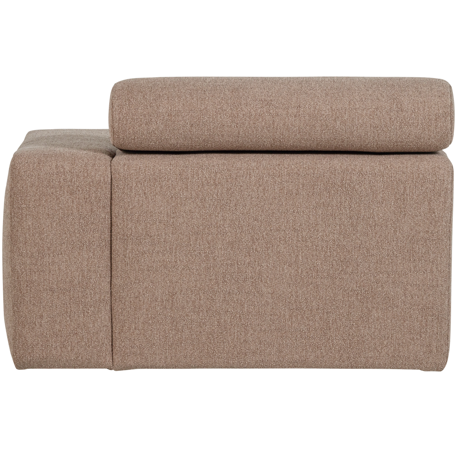 NOVI CHAISE LONGUE ELEMENT RIGHT BOUCLE TAUPE
