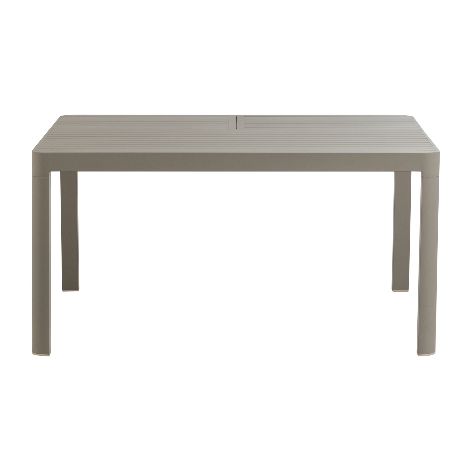 OVARA EXTENDABLE GARDEN TABLE ALUMINIUM SAND