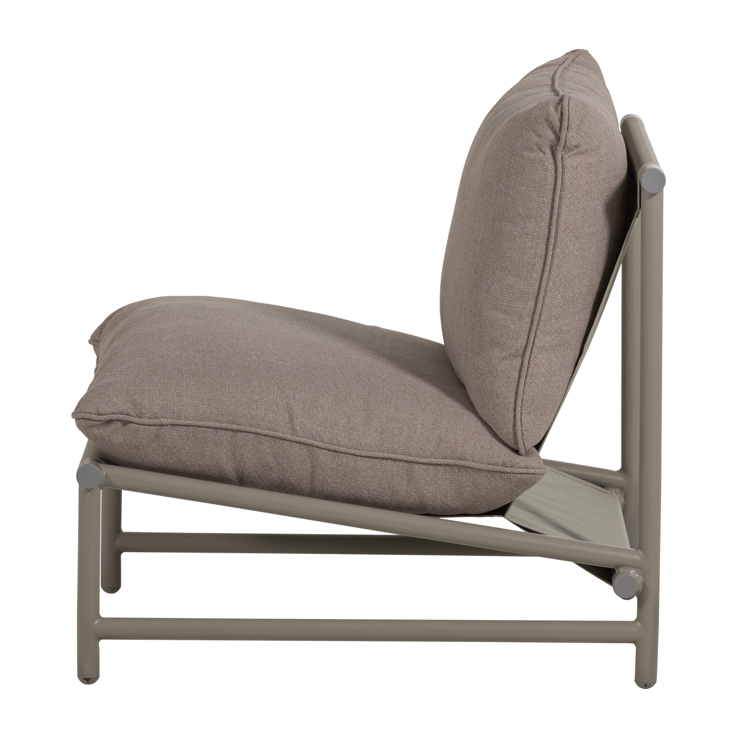 ELVO GARDEN LOUNGE CHAIR ALUMINIUM SAND