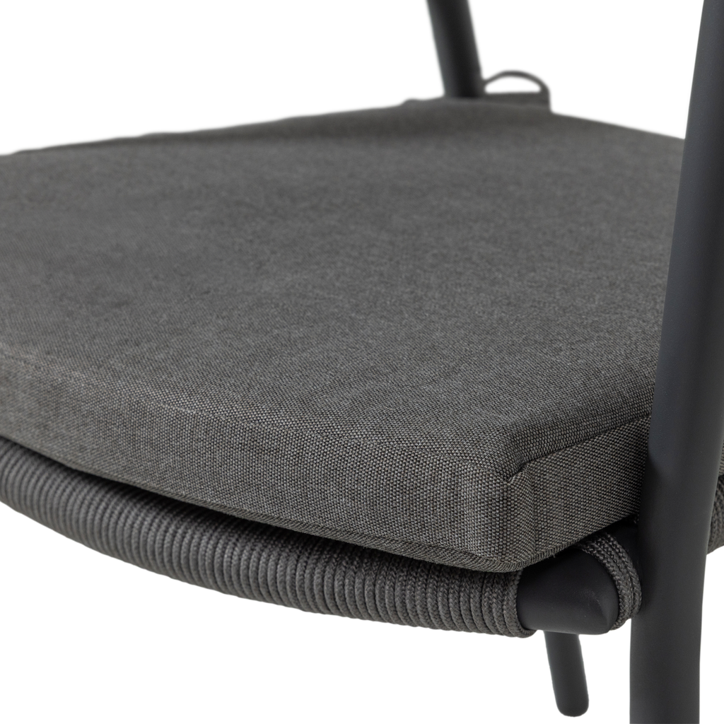 RILO GARDEN CHAIR ALUMINIUM/POLYESTER BROWN