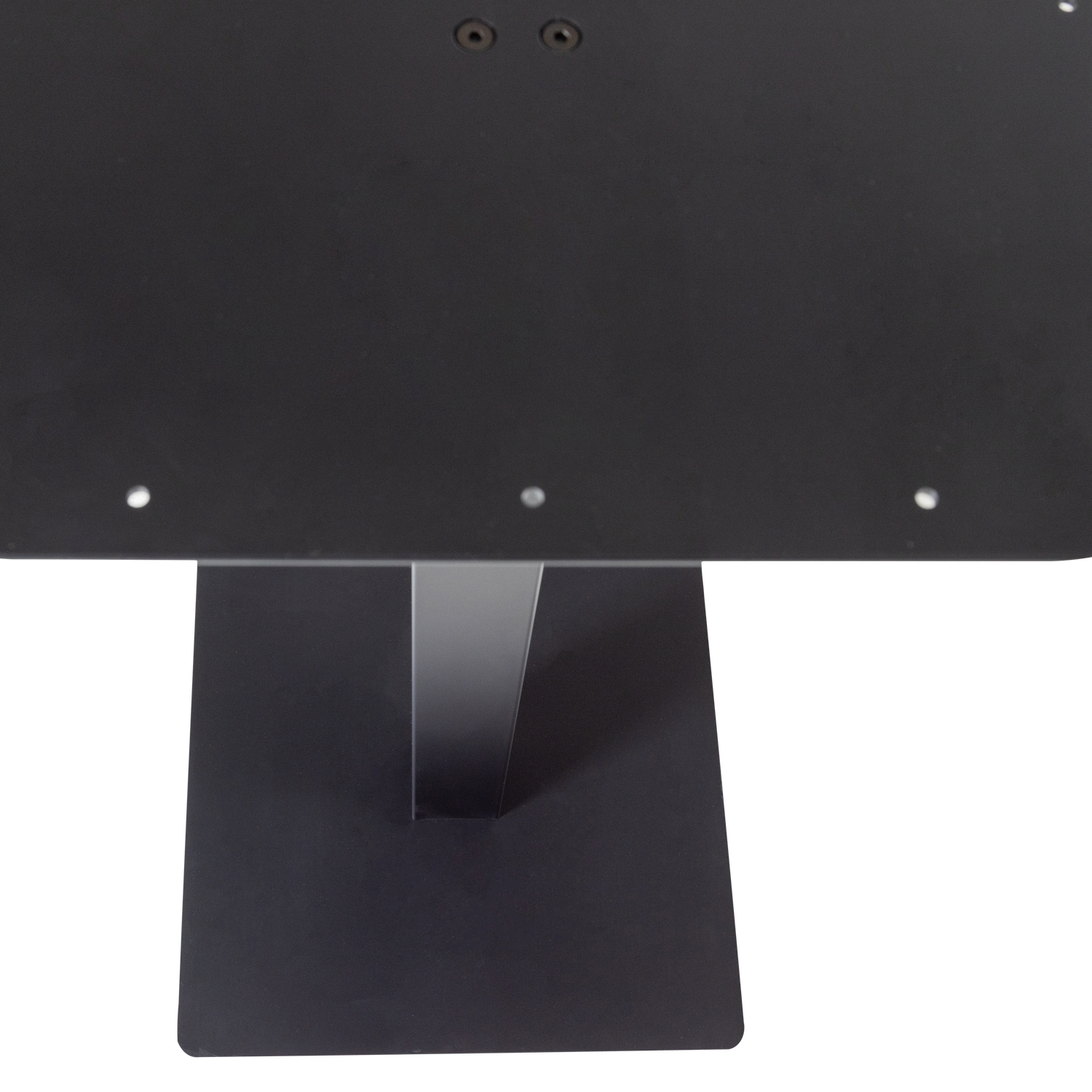 BISTRO SQUARE BAR TABLE TUBE LEG METAL LEG BLACK 105x50x50CM