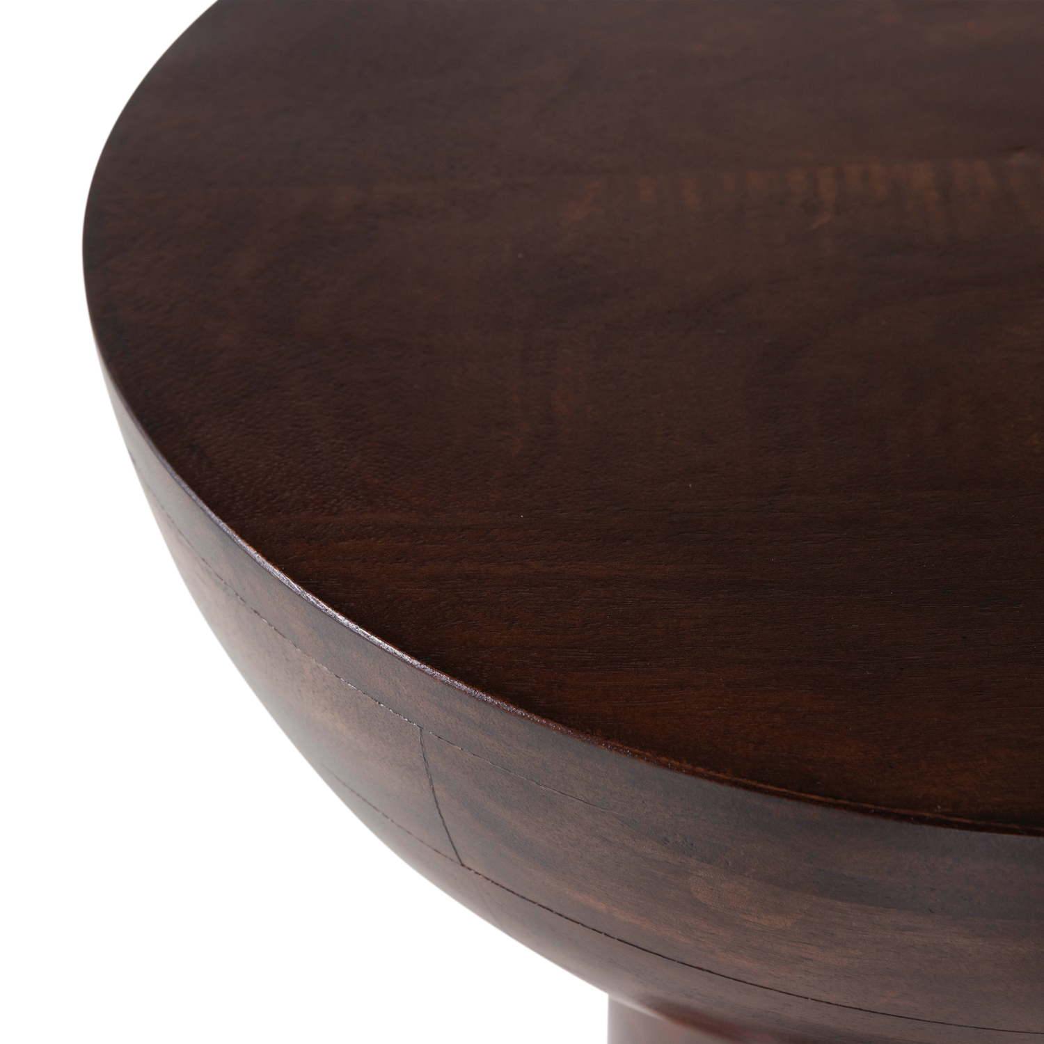 EMEL SIDE TABLE MANGO WOOD DARK BROWN [fsc]
