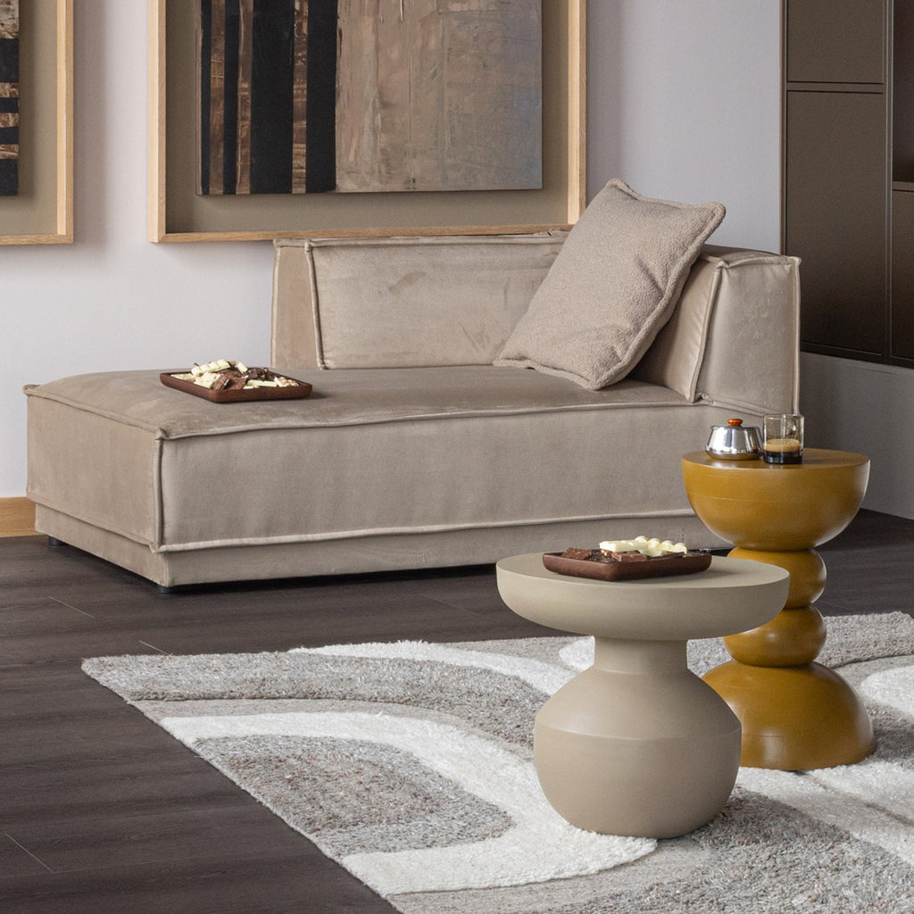 BOVA SIDE TABLE METAL BROWN