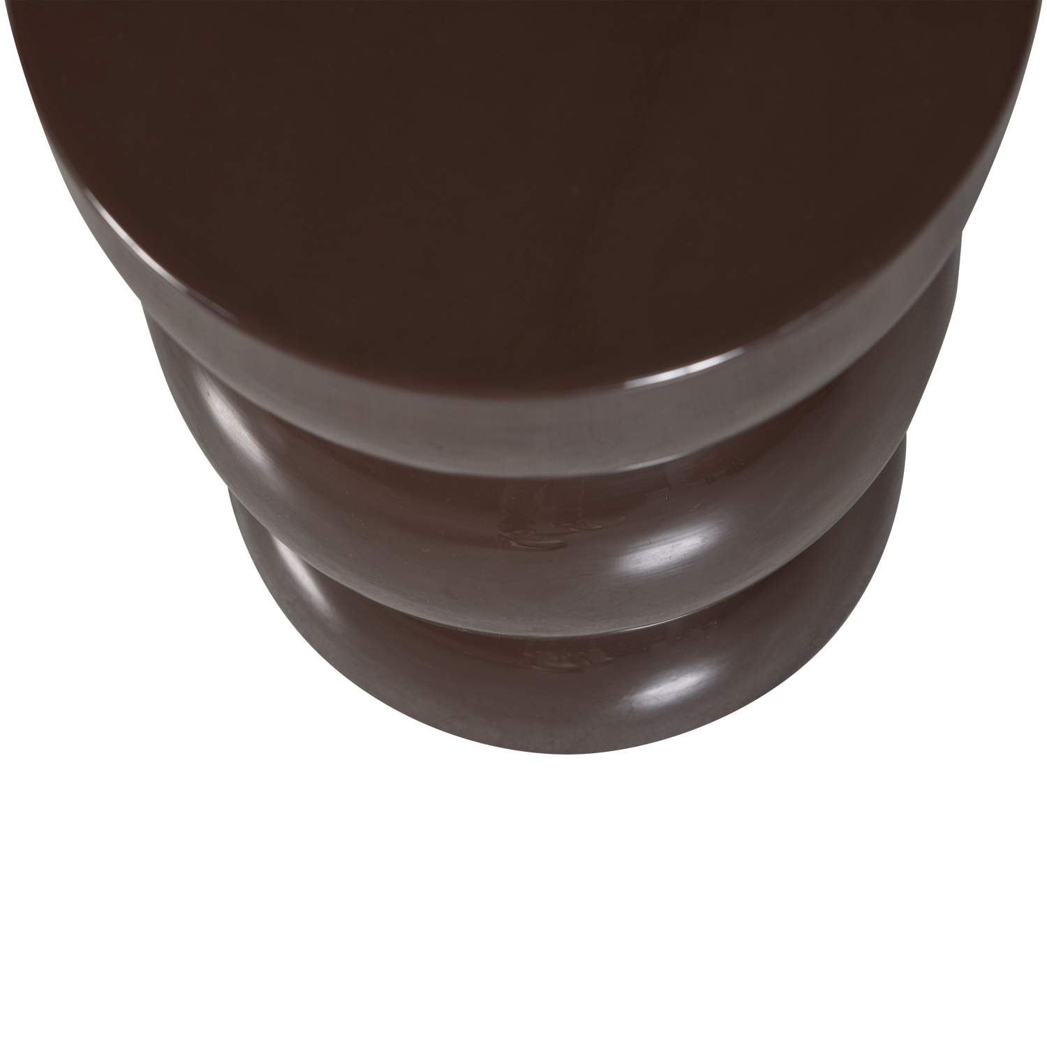 BRENO SIDE TABLE METAL DARK BROWN