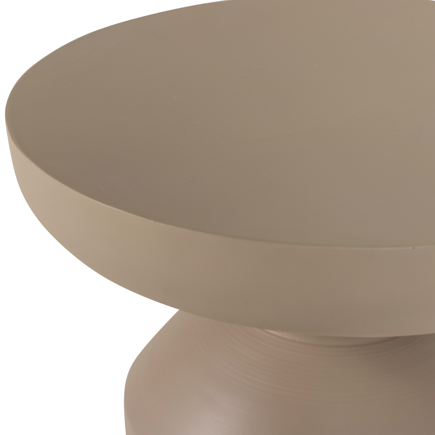 BOVA SIDE TABLE METAL BROWN
