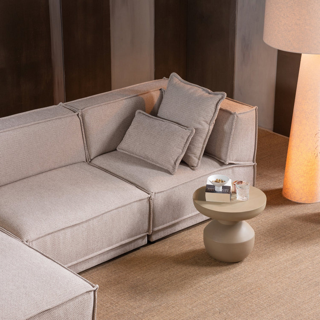 BOVA SIDE TABLE METAL BROWN