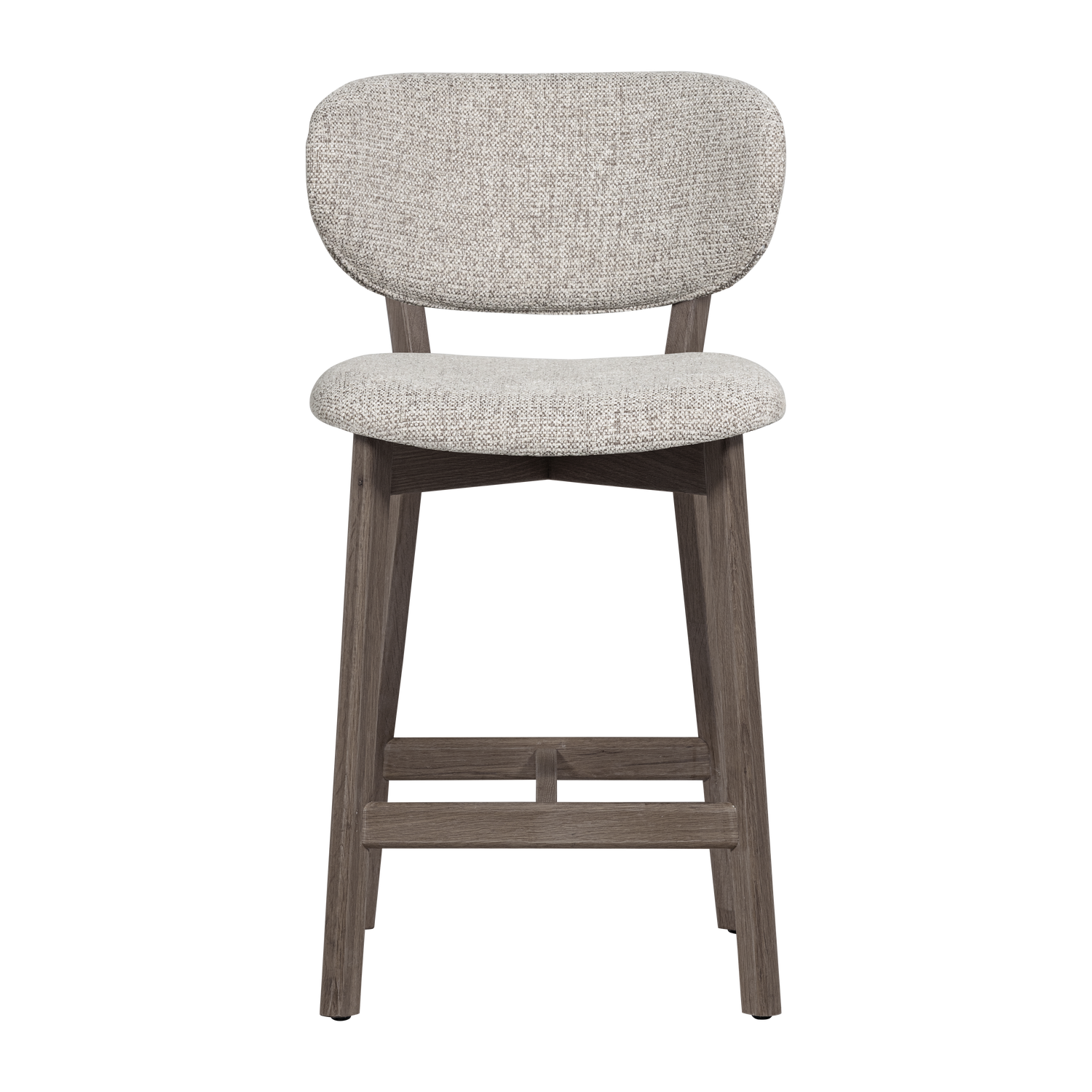 UDAR BAR STOOL NATURAL WITH WOODEN FRAME BROWN [fsc]